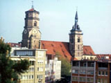 Marktplatz mit Stiftskirche