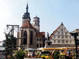 Wochenmarkt auf dem Schillerplatz